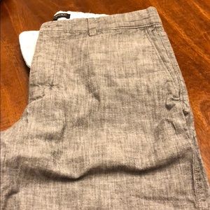 Men’s banana republic gray shorts 32